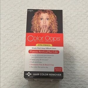 NWT Color Oops Extra Strength Hair Color Remover